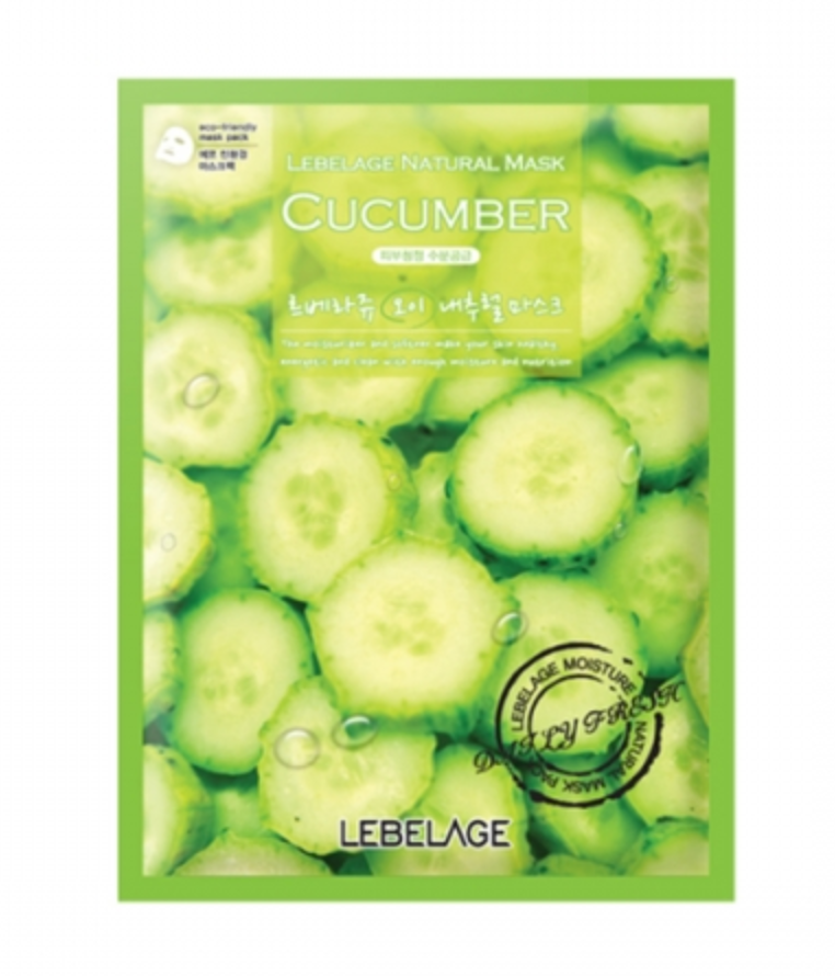 LEBELAGE Cucumber Natural Mask (1p) - Dotrade Express. Trusted Korea Manufacturers. Find the best Korean Brands