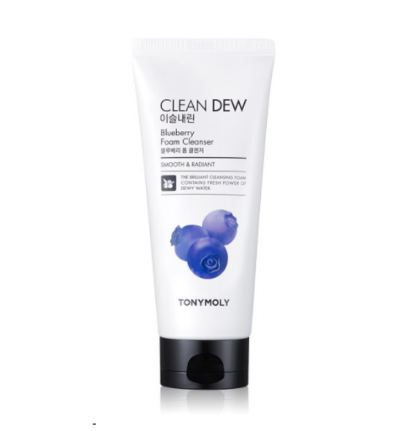TONYMY CLEAN DEW Blueberry Foam Cleanser 180ml