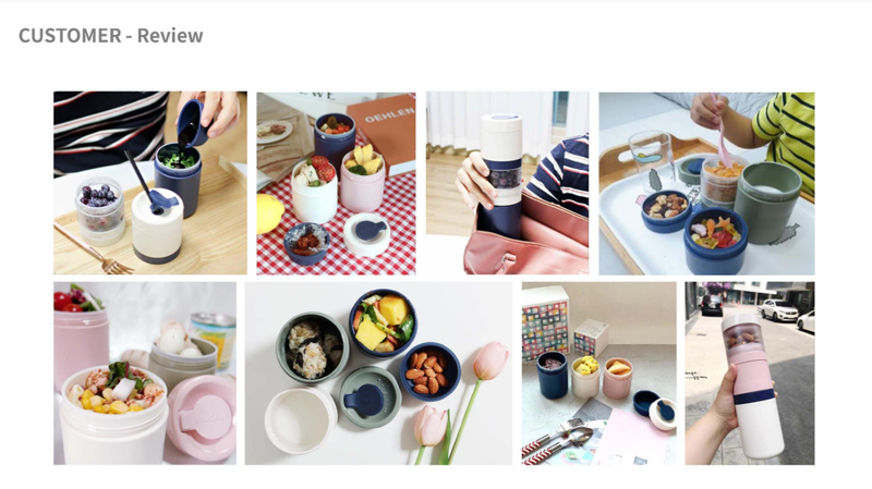 Block Bottle Baby Bento Box Pink White Navy Khaki Japanese Lunch Box Kit Multi-Compartment, Leak-proof Bento Lunch Box Meal Prep Containers