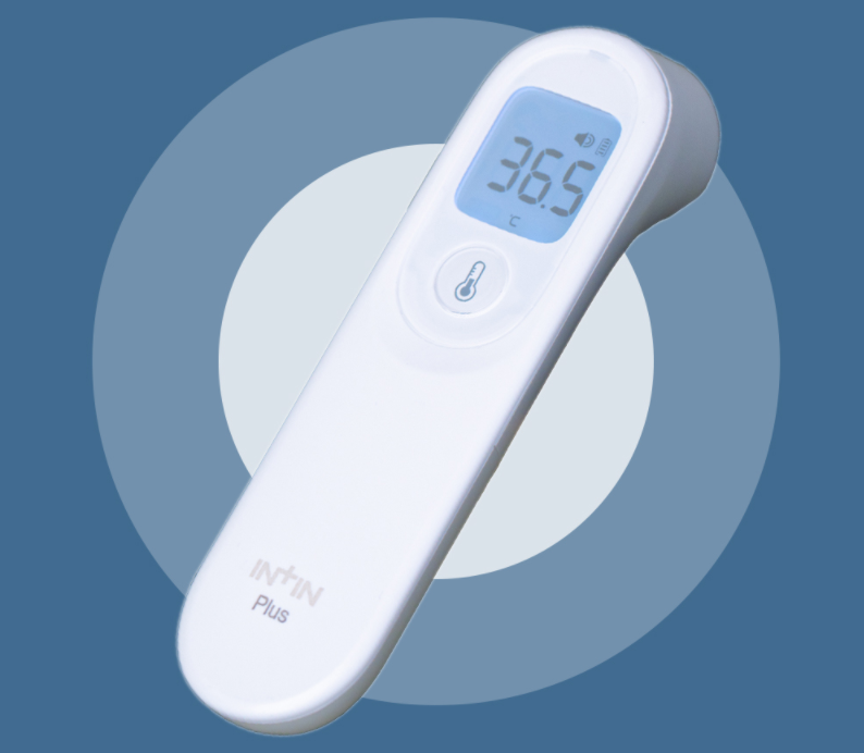 INTIN CE Infrared Thermometer + AAA Battery