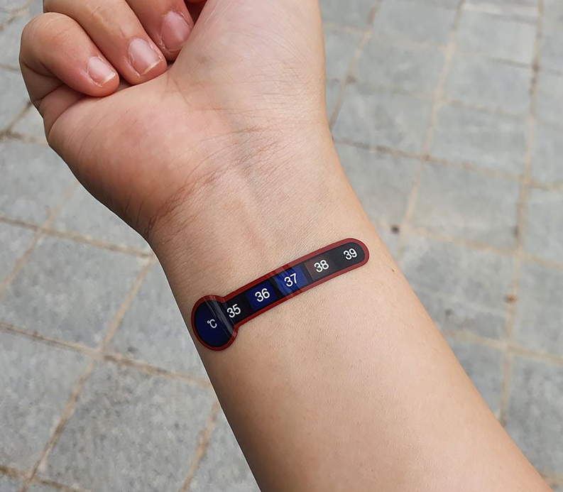 OEM Silicone Advertising Ruler Slap Band Bracelet Wristband