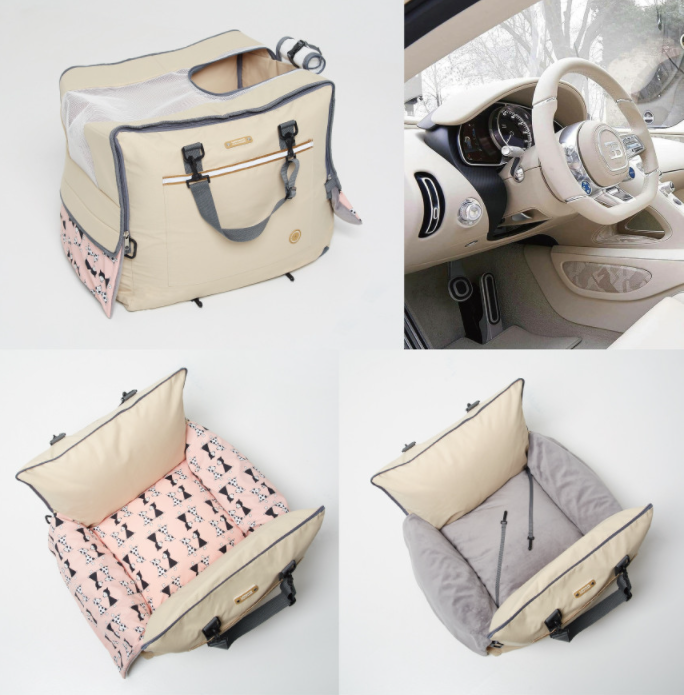 360 Pet Carseat  Waterproof fabric