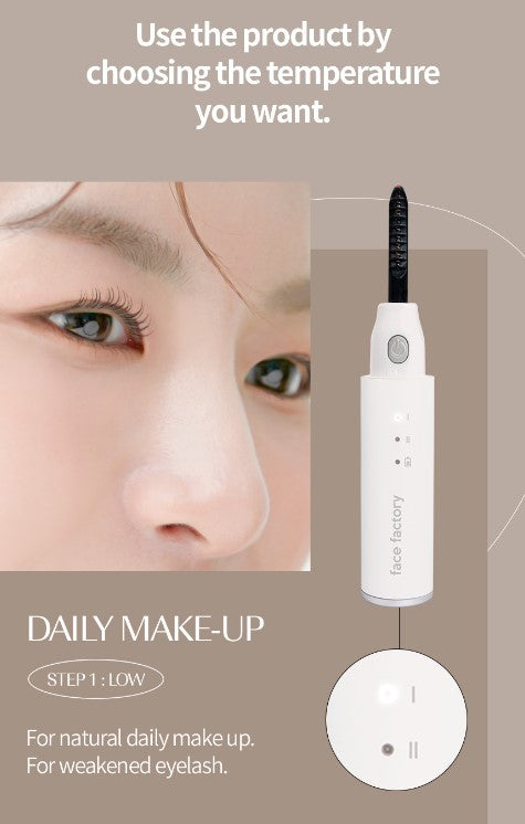 Face Factory Eyelash Styler 2.0 (39g) | Perfect Curling | Made in Korea | Must-have Item