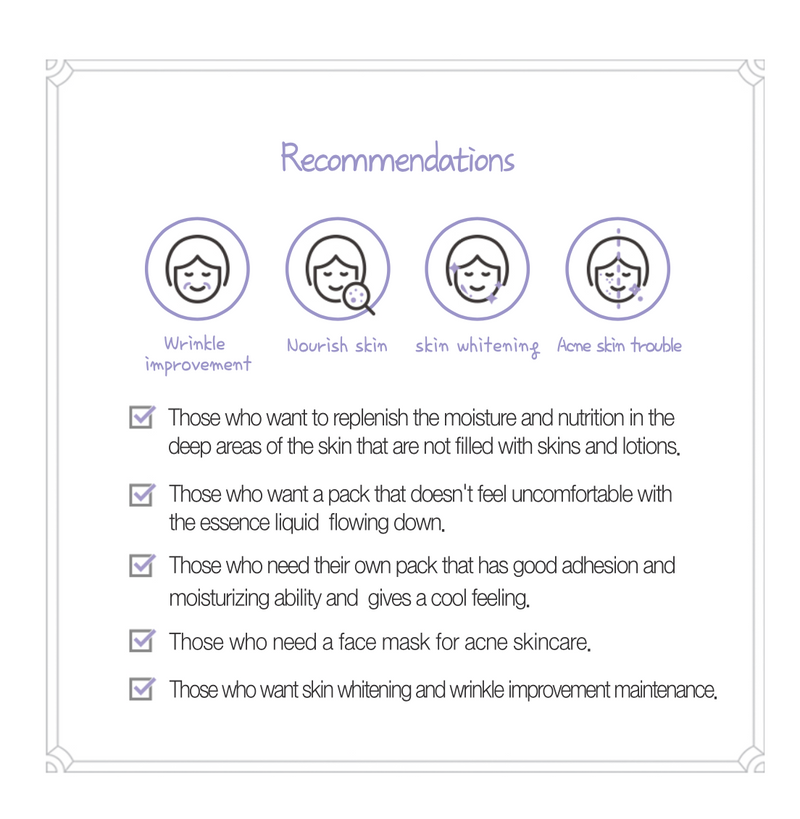 Spring Campus Hydrogel Mask (30g x 6ea) [Wrinkles Improvement | Skin Nourishment | Skin Whitening | Trouble Acne Skin Trouble]