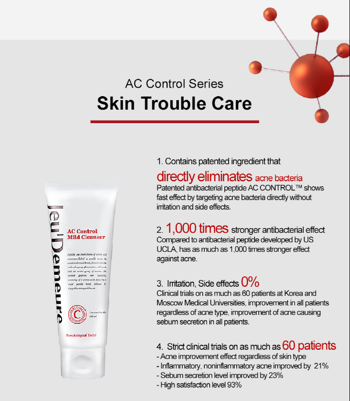 Jeu'Demeure AC Control Mild Cleanser Plus 125ml
