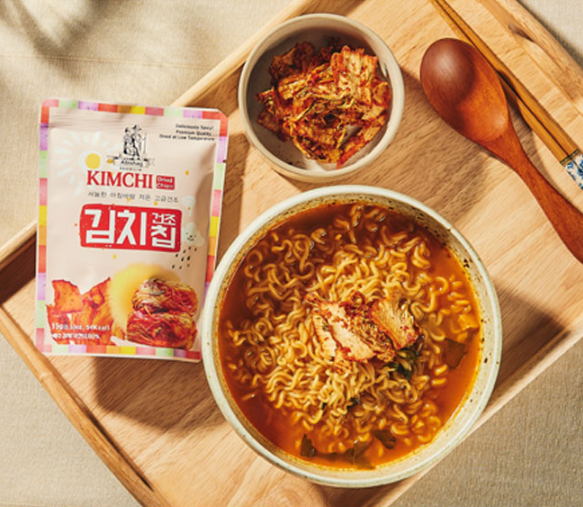 Vegan Dried Kimchi Chips 15g