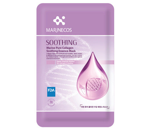 MARINECOS Marine Collagen Soothing Essence Mask - Pack of 10