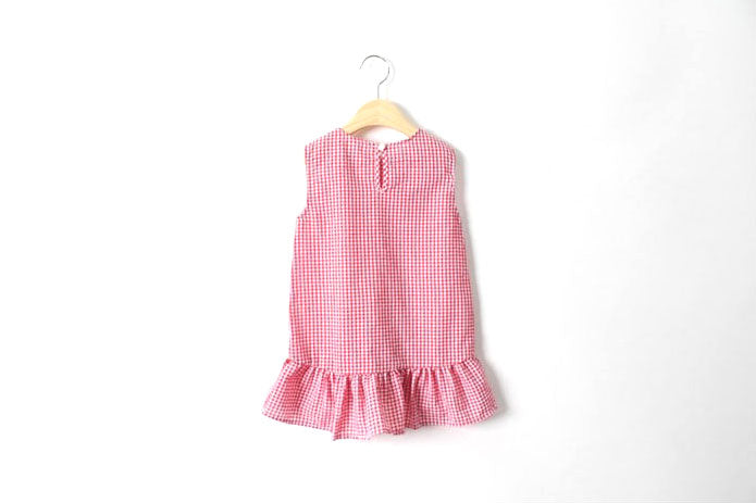 Children's Checked One-Piece Dress - 2 Colors - Dotrade Express. Trusted Korea Manufacturers. Find the best Korean Brands