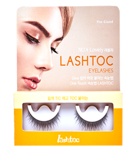 LASHTOC Eyelashes 1 set (Lovely)