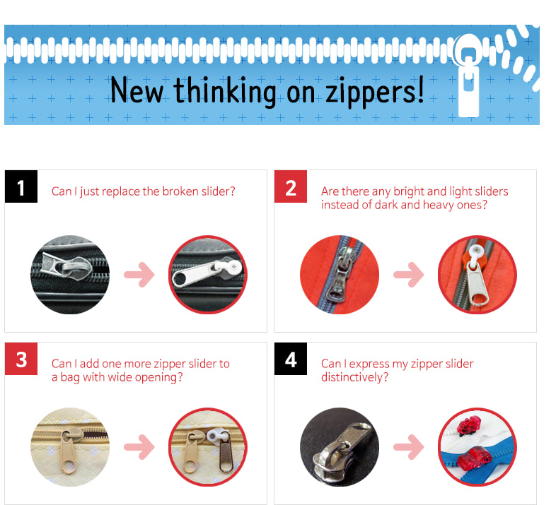 ZIPPY56 For Nylon Zipper CF56