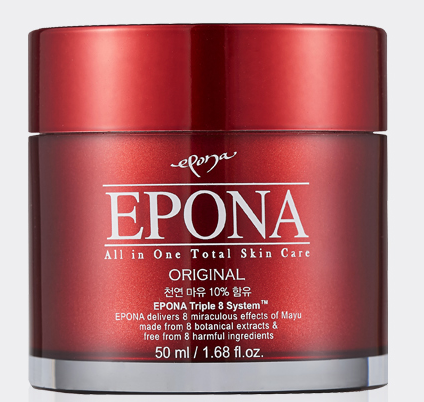 EPONA All in One Total Skin Care Horse Fat  Mayu 10% 50ml / 1.68fl.oz.