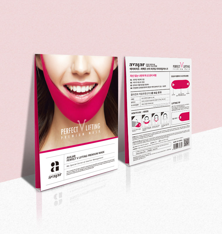 AVAJAR Perfect V LIFTING Premium Mask (5EA) - Dotrade Express. Trusted Korea Manufacturers. Find the best Korean Brands