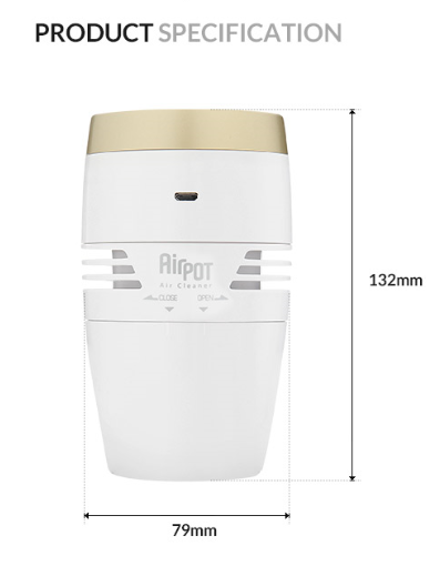 AirPOT Mini Car Air Purifier - Dotrade Express. Trusted Korea Manufacturers. Find the best Korean Brands