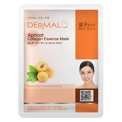 DERMAL Apricot Collagen Essence Mask 10 Pieces - Dotrade Express. Trusted Korea Manufacturers. Find the best Korean Brands