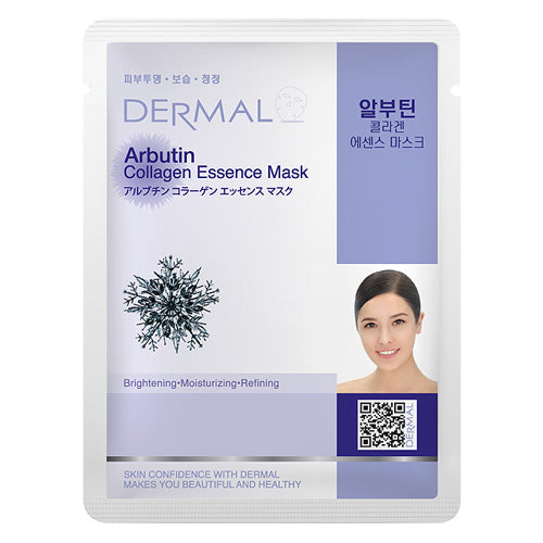DERMAL Arbutin Collagen Essence Mask 10 Pieces - Dotrade Express. Trusted Korea Manufacturers. Find the best Korean Brands