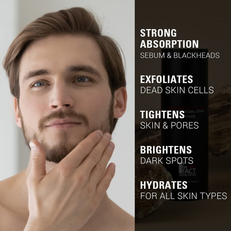 The Fact Natural SFN 18 Skin Toner 150ml | Multifunctional Men's Cosmetics  For All Skin Types