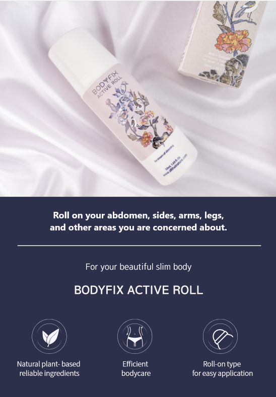 BODYFIX Active-Roll 50ml (1.69 fl.Oz) - Body slim, Anti-Cellulite Gel Type Roll