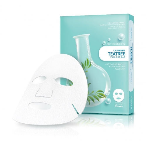 RAPPOL Cica Renew Teatree Mask Sheets - Pack of 5