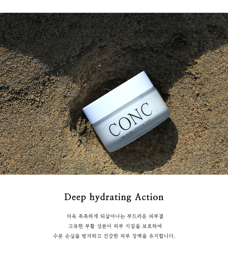 CONC Myrothamnus Anti-wrinkle Whitening Set | Serum 30ml 1.01 fl.oz.  Cream 50ml 1.69fl.oz.