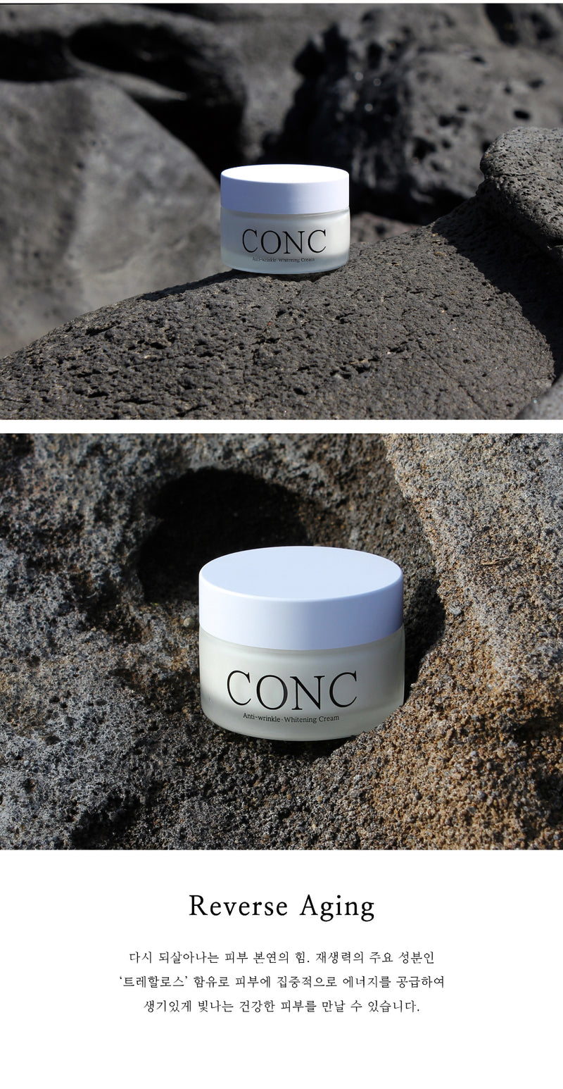 CONC Myrothamnus Anti-wrinkle Whitening Set | Serum 30ml 1.01 fl.oz.  Cream 50ml 1.69fl.oz.