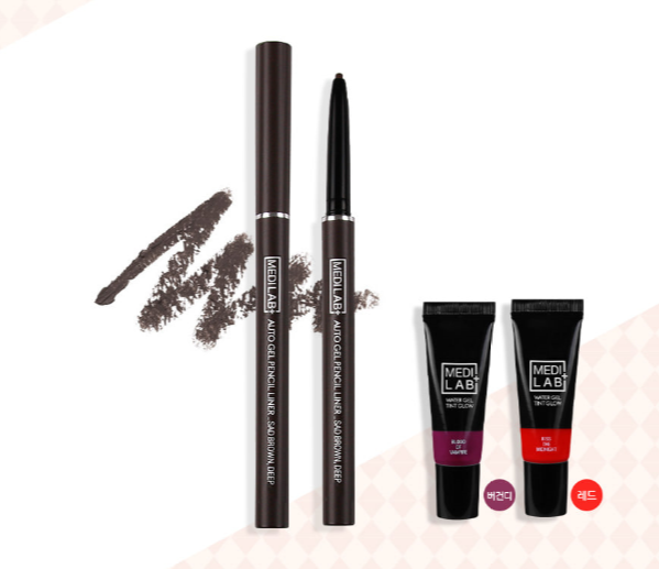 DAYCELL Medi Lab Set - Pencil Liner in Sad Brown, Gel Lip Tint in Blood Of Vampire - Dotrade Express. Trusted Korea Manufacturers. Find the best Korean Brands