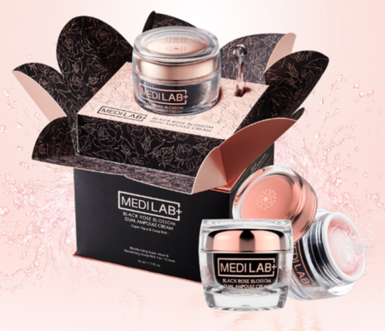 DAYCELL Medi Lab Black Rose Blossom Dual Ampoule Cream - Dotrade Express. Trusted Korea Manufacturers. Find the best Korean Brands