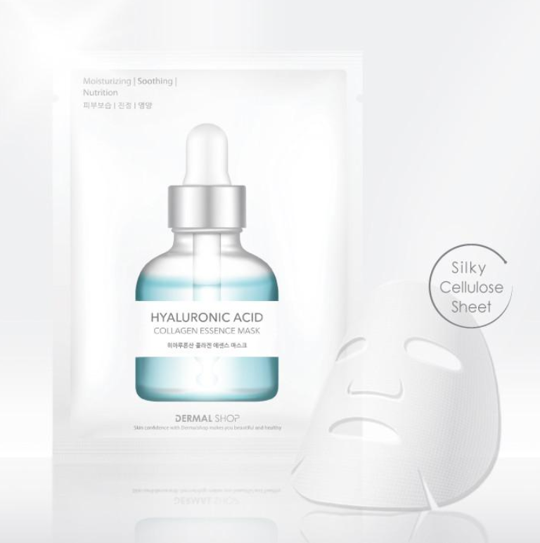 DERMAL SHOP Collagen Essence Masks 12 types 10 Pieces - Dotrade Express. Trusted Korea Manufacturers. Find the best Korean Brands