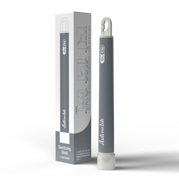 Dr. Clo for car  Sterilization & deodorization 30g | Disinfection for the polluted air Size: 3*3.5*17.5cm Color: Gray
