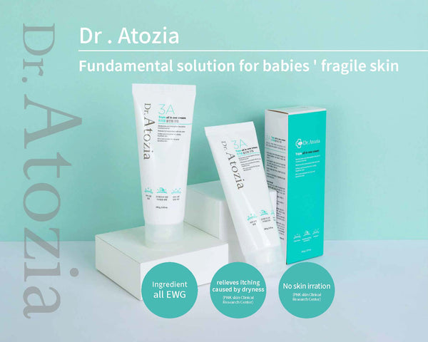 Dr. Atozia 3A Triple All In One Cream 100g | Fundamental solution for babies ' fragile skin