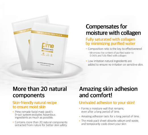 PIME REMADE Bee Venom Ampoule Mask