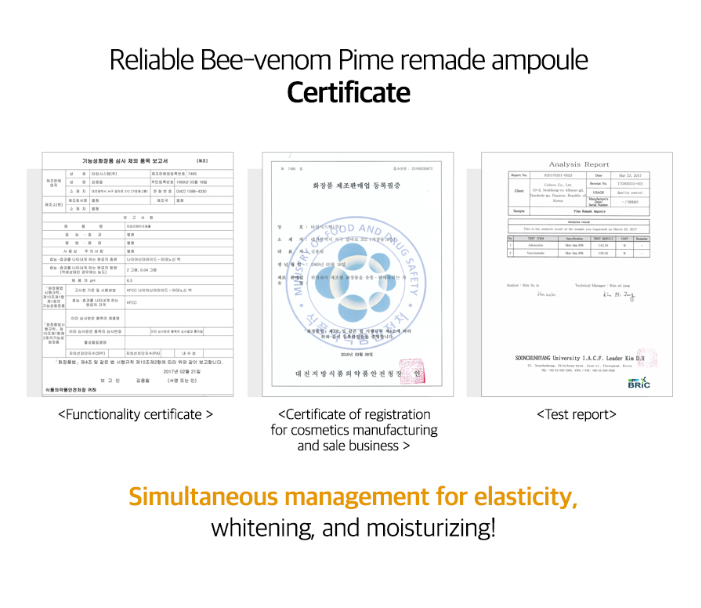 PIME REMADE Bee Venom Ampoule Mask