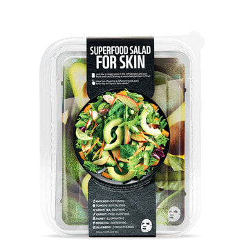 FARMSKIN Superfood Avocado Salad Face Mask Set (7 Sheets) - Dotrade Express. Trusted Korea Manufacturers. Find the best Korean Brands