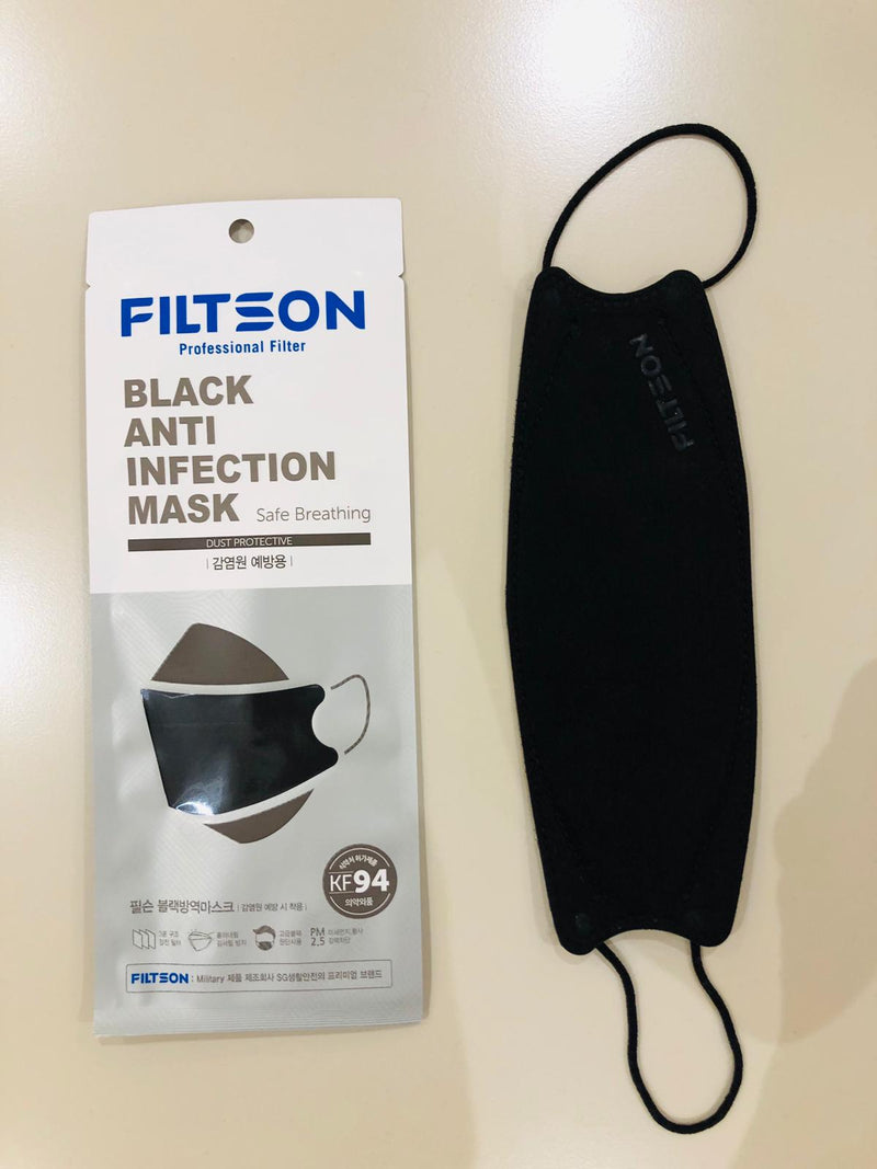 FILTSON Mask KF94, FDA (Black)