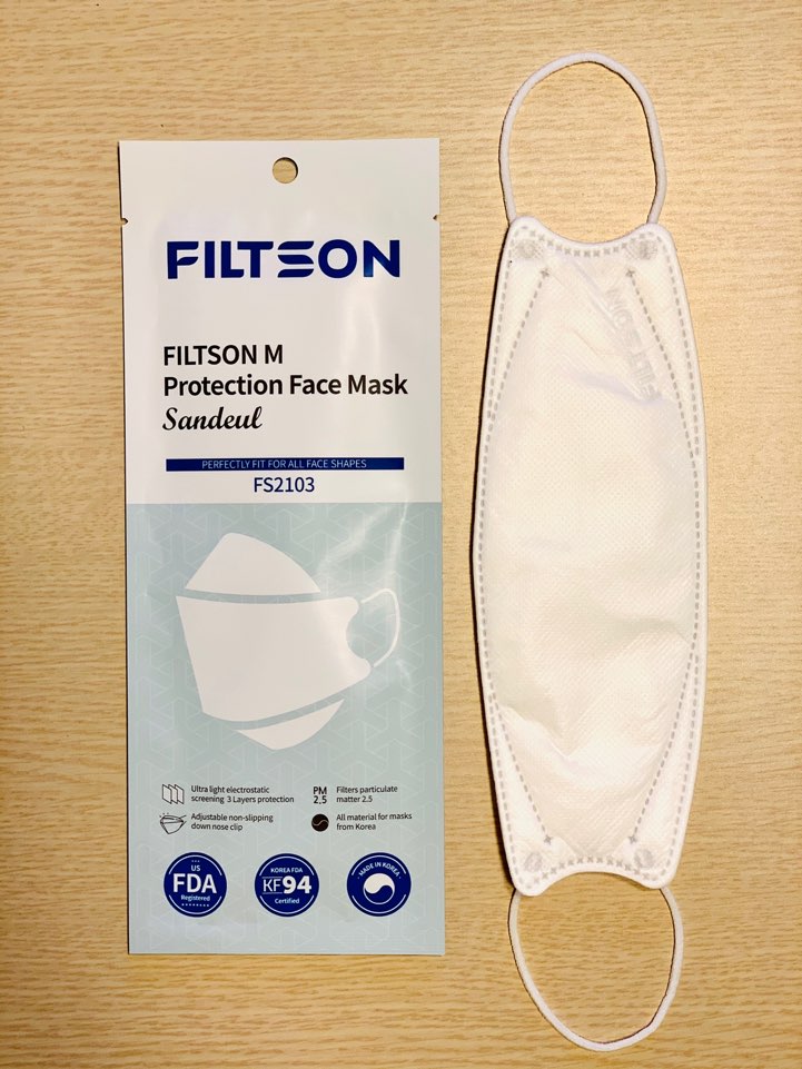 FILTSON Mask KF94, FDA, CE (White)