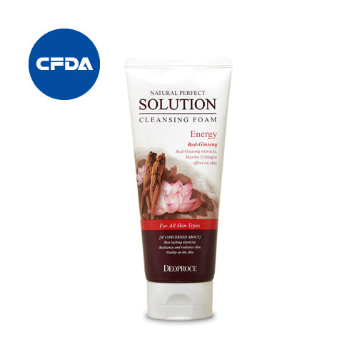 Natural Perfect Solution Cleansing Foam Red Ginseng 170g
