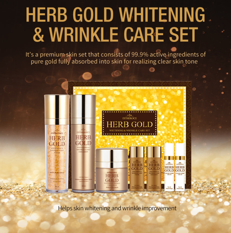 Herb Gold Whitening & Wrinkle Care Set - Dotrade Express. Trusted Korea Manufacturers. Find the best Korean Brands