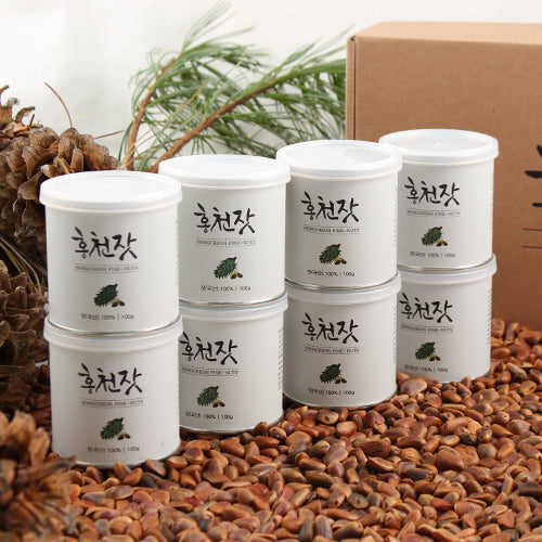 HONG CHEON Pine Nuts 100g - Dotrade Express. Trusted Korea Manufacturers. Find the best Korean Brands