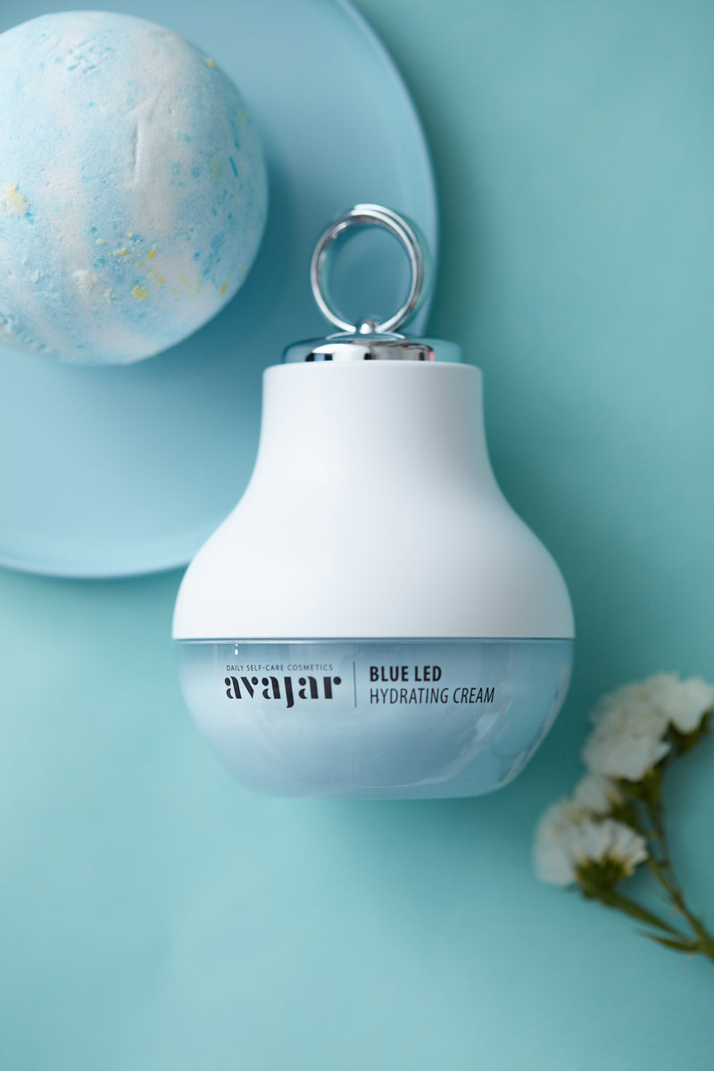 AVAJAR Blue LED Hydrating Cream (Special PKG) - with Beauty device - Dotrade Express. Trusted Korea Manufacturers. Find the best Korean Brands