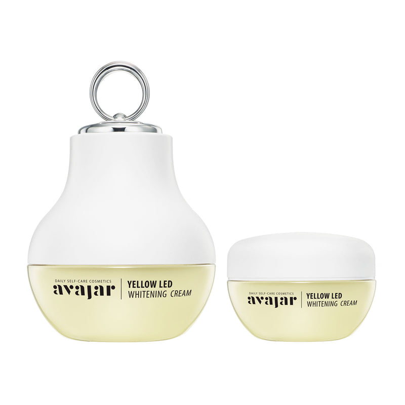 AVAJAR Yellow LED Whitening Cream (Special PKG) - with Beauty device - Dotrade Express. Trusted Korea Manufacturers. Find the best Korean Brands