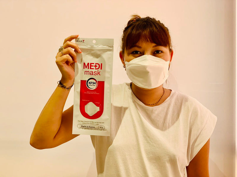MEDI Mask KF94, FDA, CE, FFP2 (White)