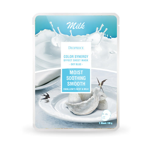 Color Synergy Effect Sheet Mask Sky Blue 20g / 10 sheets - Dotrade Express. Trusted Korea Manufacturers. Find the best Korean Brands