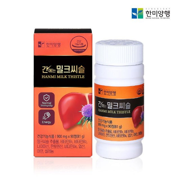 HANMI NATURAL NUTRITION Milk Thistle 900mg x 90 81g