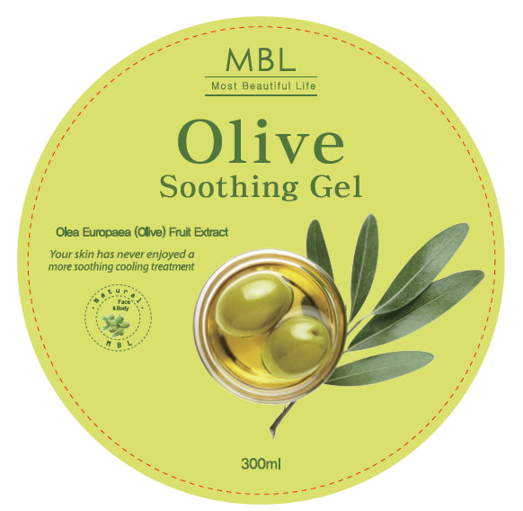 Olive Sooting gel 300ml  10.14fl.oz. Olea Europaea (Olive) Fruit Extract