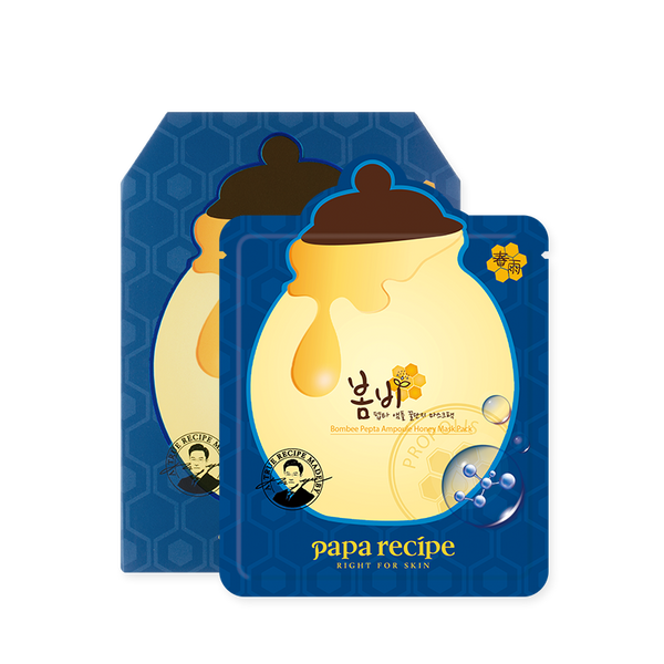 Papa Recipe Bombee Pepta Ampoule Honey Mask Pack 1Box (10 Pieces)