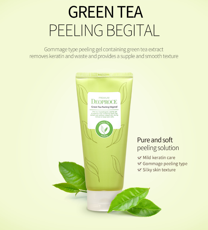 Premium Green Tea Peeling Begital 170g