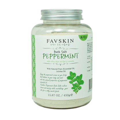 Favskin Peppermint Bath Salt 450g - Dotrade Express. Trusted Korea Manufacturers. Find the best Korean Brands