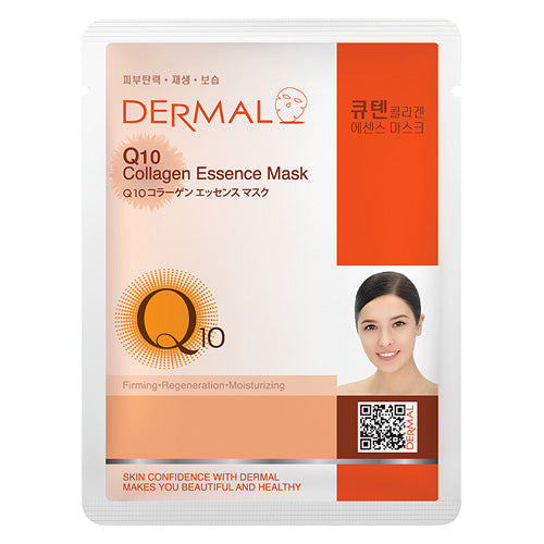 DERMAL Q10 Collagen Essence Mask 10 Pieces - Dotrade Express. Trusted Korea Manufacturers. Find the best Korean Brands