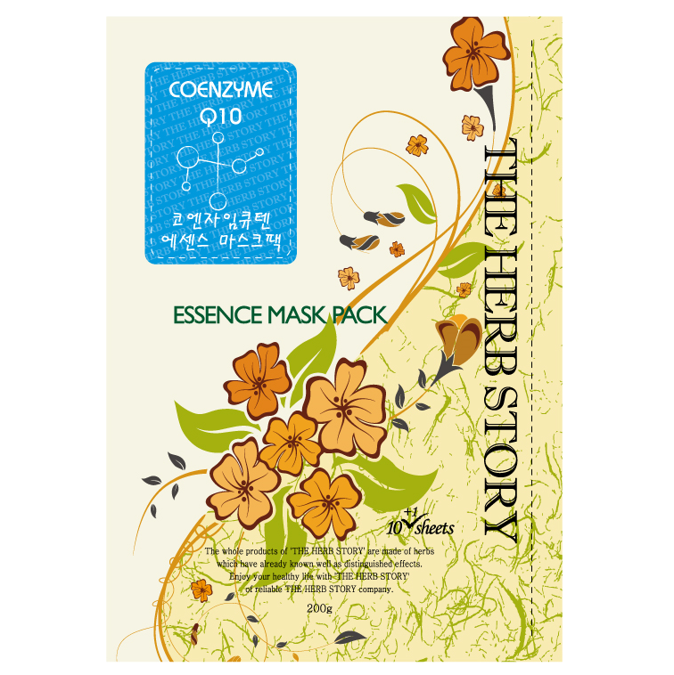 Coenzyme Q10 Essence Mask  (10 sheets / 200g) x 5 boxes - Dotrade Express. Trusted Korea Manufacturers. Find the best Korean Brands
