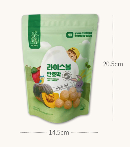 Baby Riceball Sweet Pumpkin Snack 30g