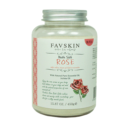 Favskin Rose Bath Salt 450g - Dotrade Express. Trusted Korea Manufacturers. Find the best Korean Brands